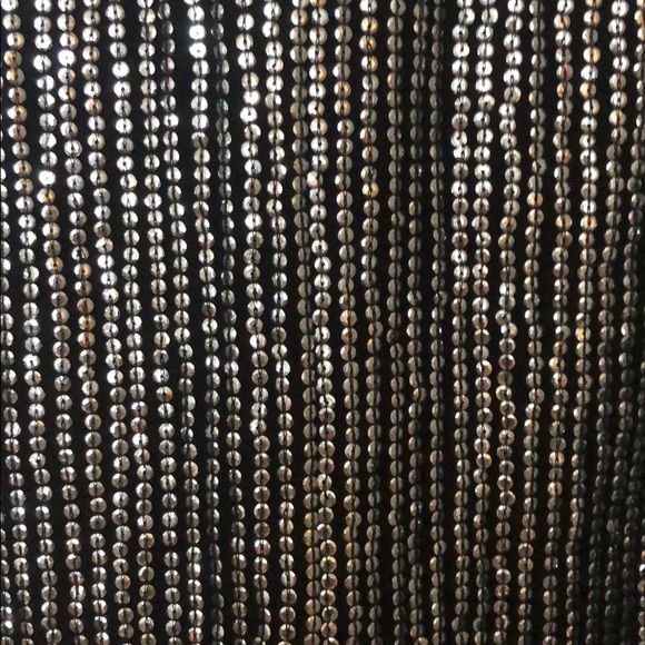 black / silver sequin romper - Picture 2 of 2